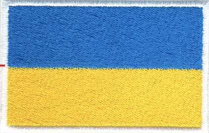 Ukraine Country Flag Patch