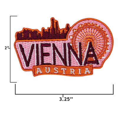 Vienna Austria Hook Patch