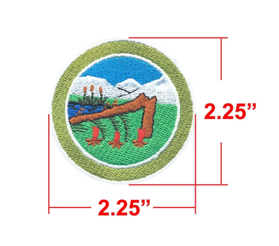 Boy Scouts of America Wilderness Survival 2.25" x 2.25" Patch