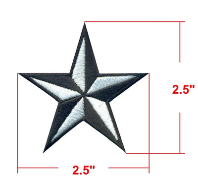 Nautical Star 2.5" x 2.5" Patch